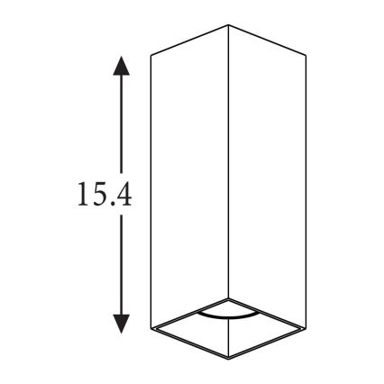 Searchlight - Nástěnné svítidlo DON 2xGU10/10W/230V hnědá
