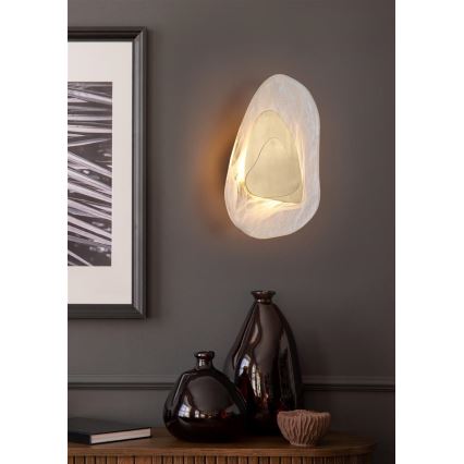 Searchlight - LED Nástěnné svítidlo DESTINY LED/8W/230V mosaz