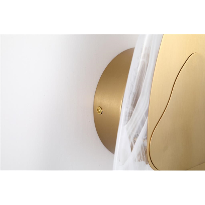 Searchlight - LED Nástěnné svítidlo DESTINY LED/8W/230V mosaz