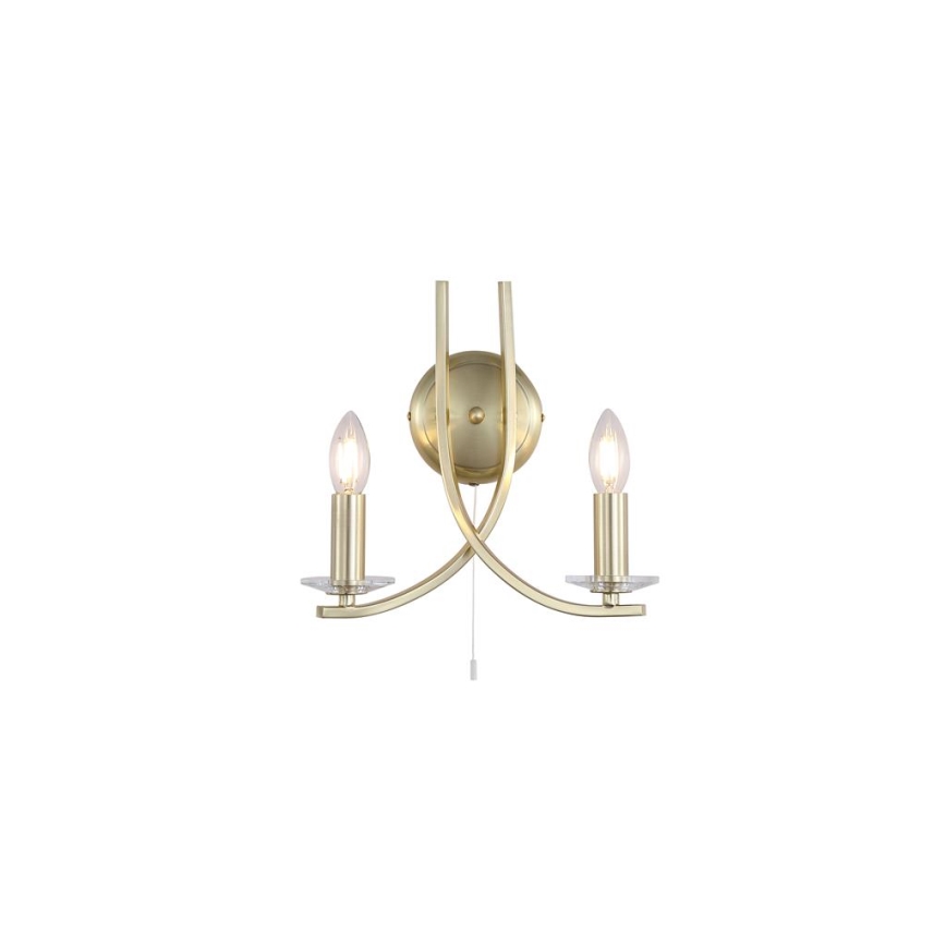 Searchlight - Nástěnné svítidlo ASCONA 2xE14/60W/230V