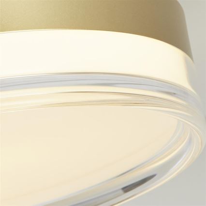 Searchlight - LED Stropní svítidlo CYPRUS LED/29W/230V pr. 40 cm zlatá