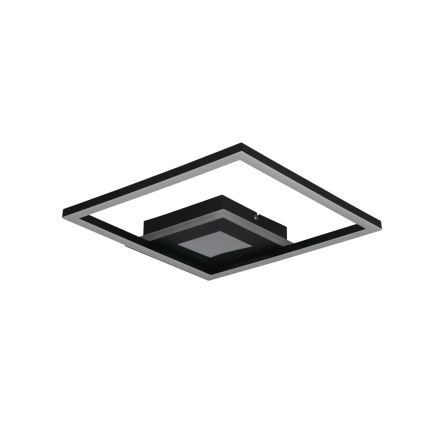 Searchlight - LED Stmívatelné stropní svítidlo QUADRATE LED/24W/230V 36x36 cm černá