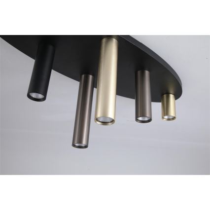 Searchlight - Stropní svítidlo TUBES 6xGU10/10W/230V 80x30 cm