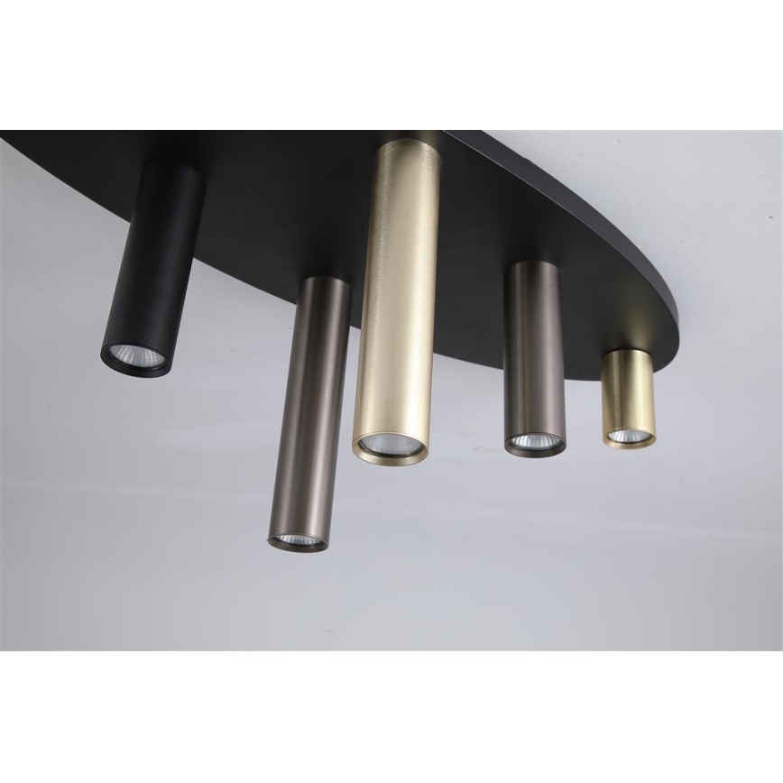 Searchlight - Stropní svítidlo TUBES 6xGU10/10W/230V 80x30 cm