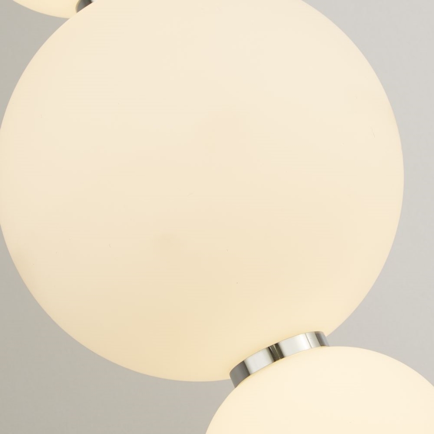 Searchlight - LED Lustr na lanku SNOWBALL LED/18W/230V