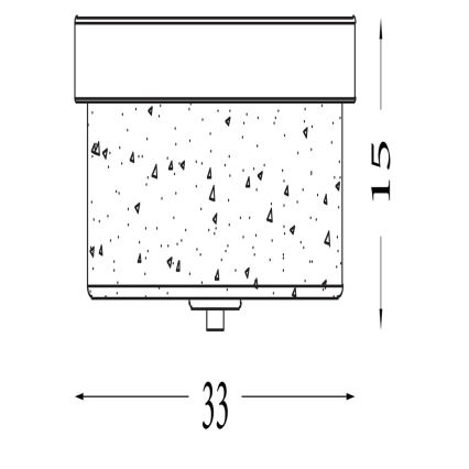 Searchlight - Koupelnové stropní svítidlo PRESTON 2xE27/60W/230V IP44 pr. 33 cm stříbrná