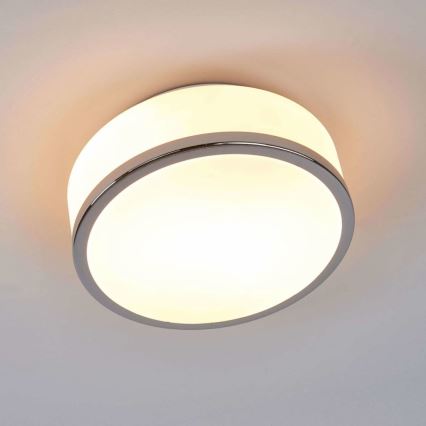 Searchlight - Koupelnové stropní svítidlo DISC 2xE27/60W/230V IP44