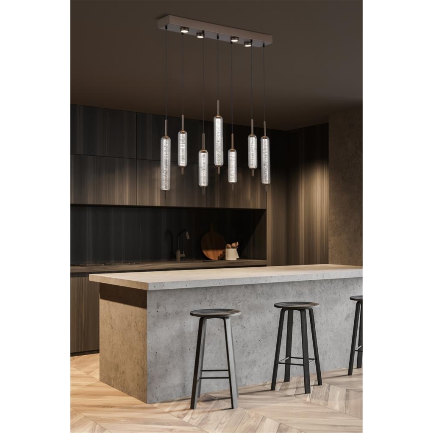 Searchlight - LED Stmívatelný lustr na lanku CATTAIL LED/33W/230V