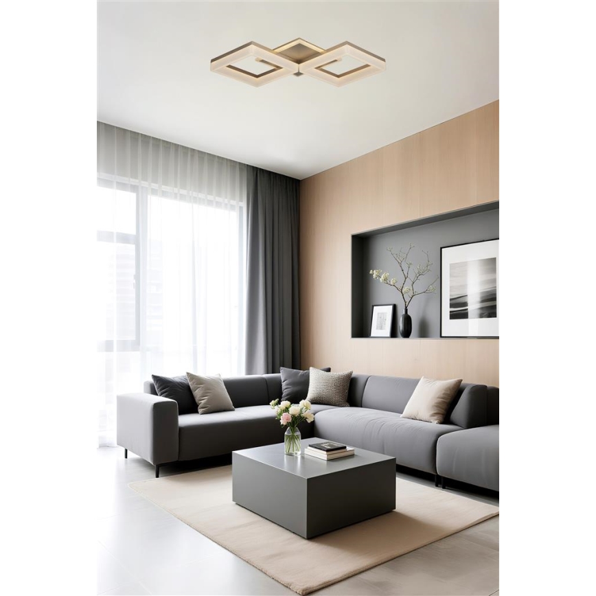 Searchlight - LED Stmívatelné stropní svítidlo FENCE LED/25W/230V