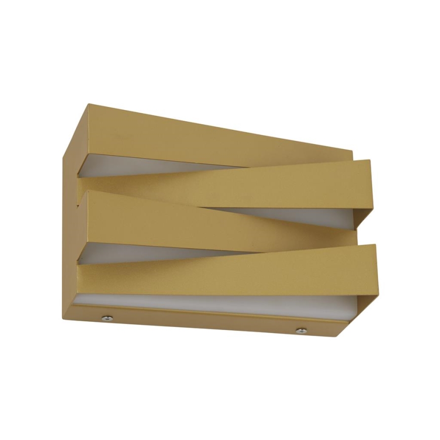 Searchlight - LED Nástěnné svítidlo SECTION LED/18W/230V zlatá