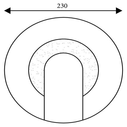 Searchlight - LED Nástěnné svítidlo TARGET LED/7W/230V zlatá