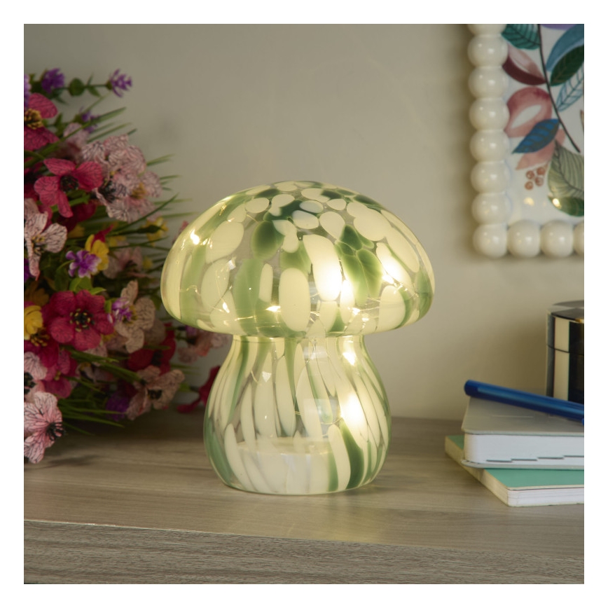 Searchlight - LED Stolní lampa AMELIA LED/0,2W/230V zelená