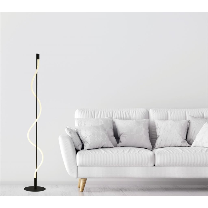 Searchlight - LED Stmívatelná stojací lampa REMY LED/20W/230V černá
