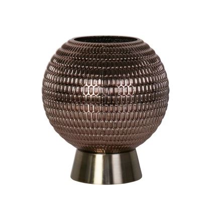 Searchlight - LED Stolní lampa MILA LED/0,6W/3xAAA hnědá