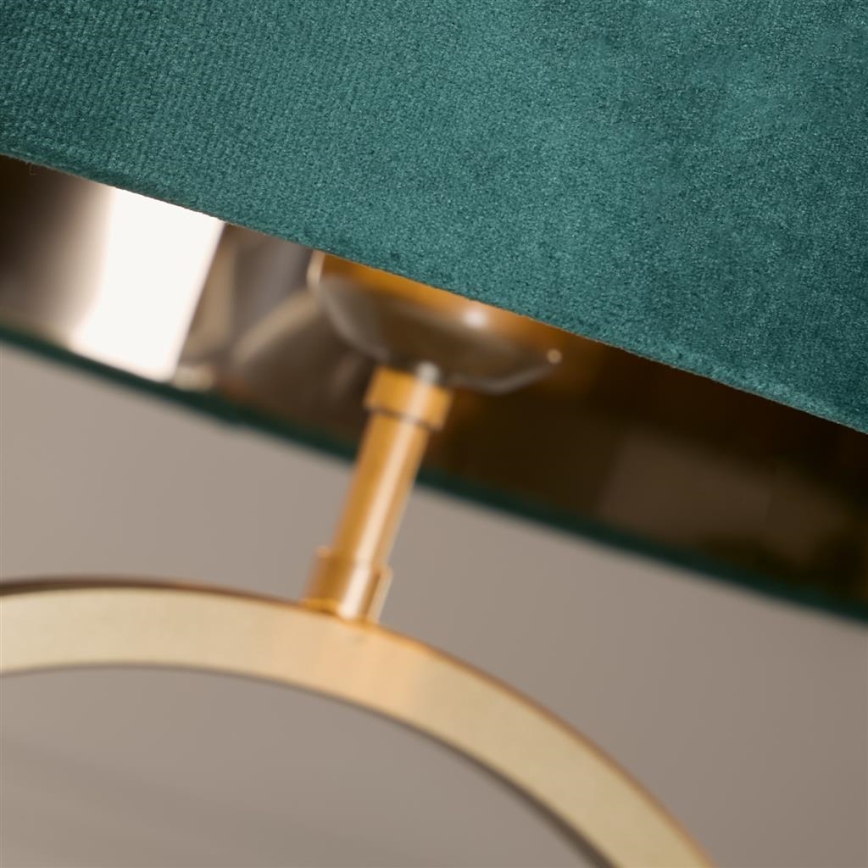 Searchlight - Stolní lampa ELEGANT 1xE27/60W/230V zelená