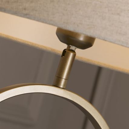 Searchlight - Stolní lampa MODISH 1xE27/60W/230V krémová