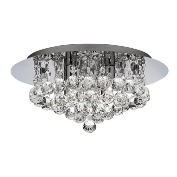 Searchlight - Křišťálové stropní svítidlo HANNA 4xG9/33W/230V