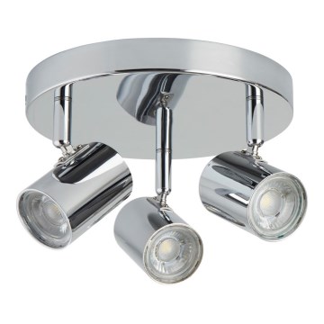 Searchlight - LED Bodové svítidlo ROLLO 3xLED/4W/230V lesklý chrom
