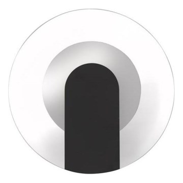 Searchlight - LED Nástěnné svítidlo TARGET LED/7W/230V černá