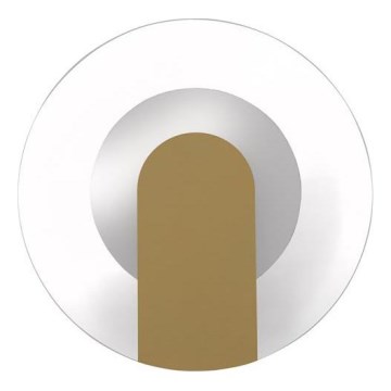 Searchlight - LED Nástěnné svítidlo TARGET LED/7W/230V zlatá