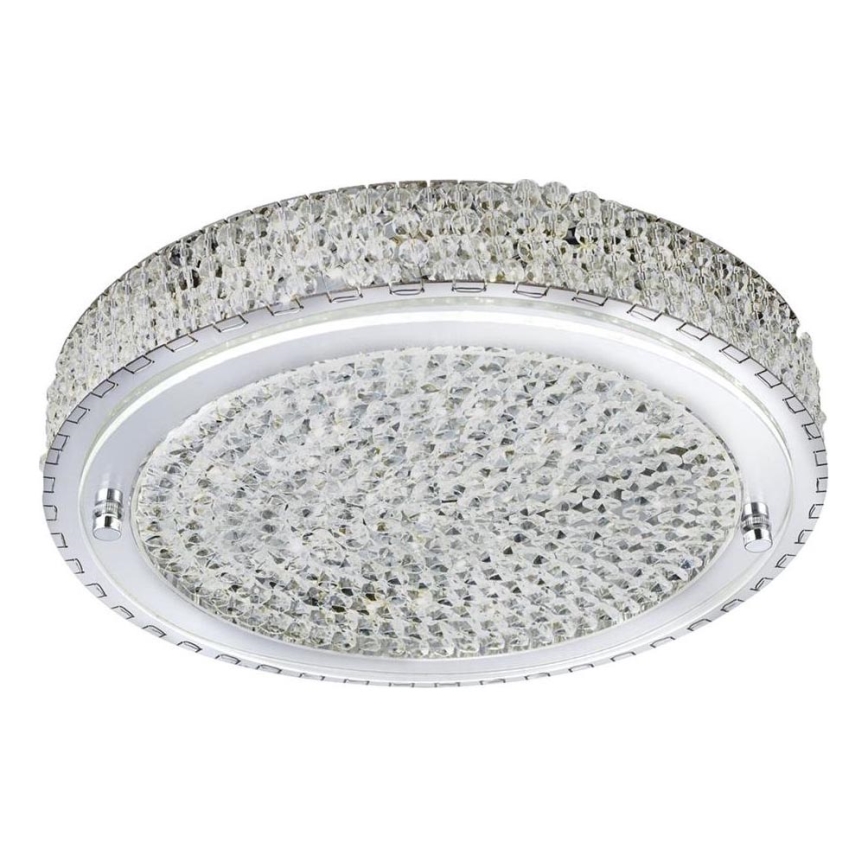 Searchlight - LED Stropní svítidlo FLUSH LED/24W/230V pr. 40 cm chrom