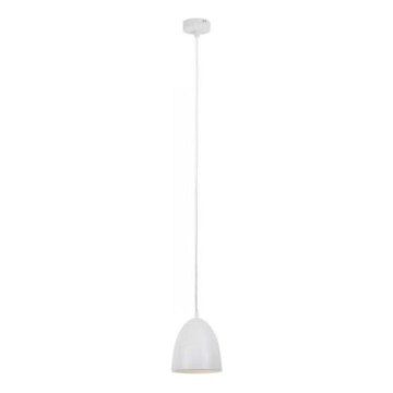 Searchlight - Lustr na lanku METAL 1xE27/60W/230V pr. 28 cm bílá