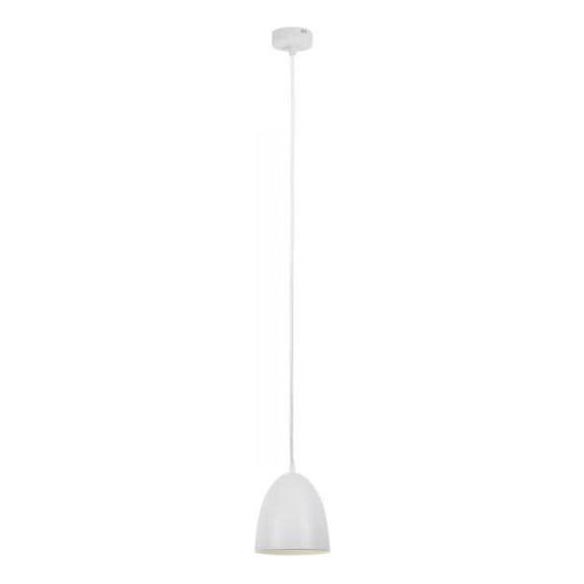 Searchlight - Lustr na lanku METAL 1xE27/60W/230V pr. 28 cm bílá