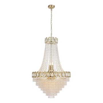 Searchlight - Lustr na řetězu LOUIS PHILLIPE 8xE14/60W/230V