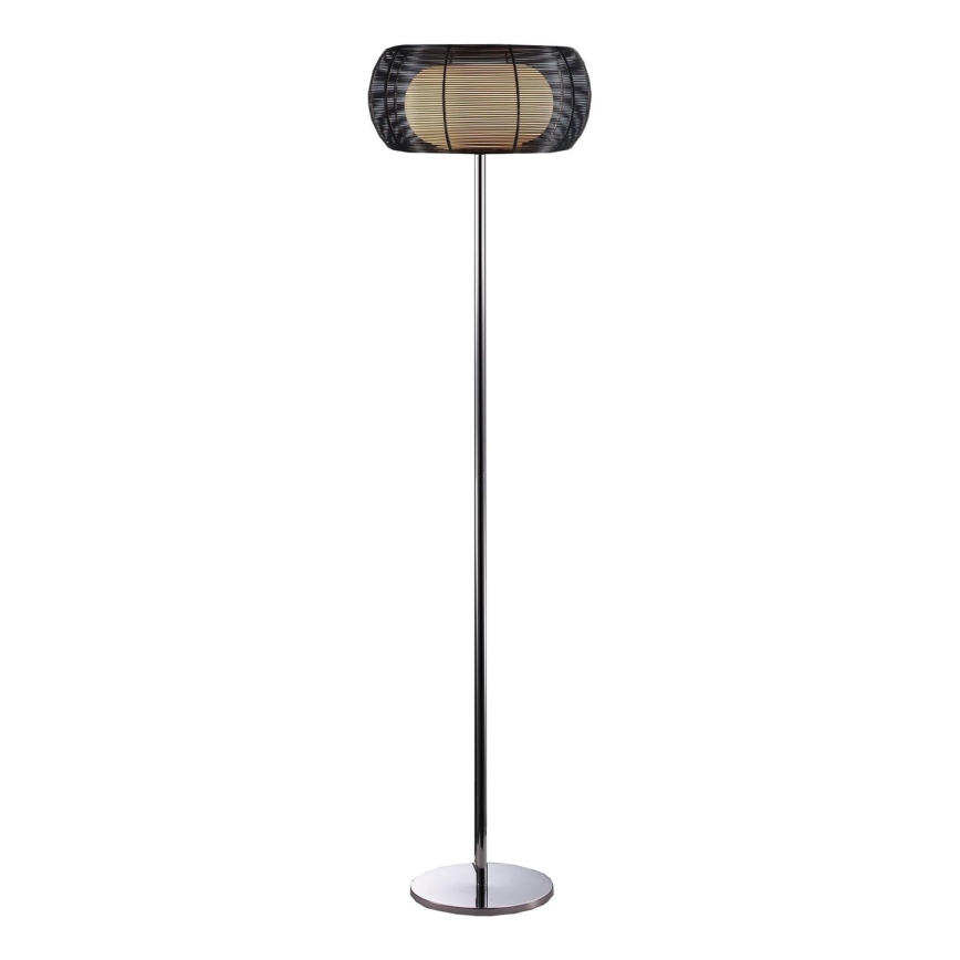 Searchlight - Stojací lampa 2xE27/60W/230V černá