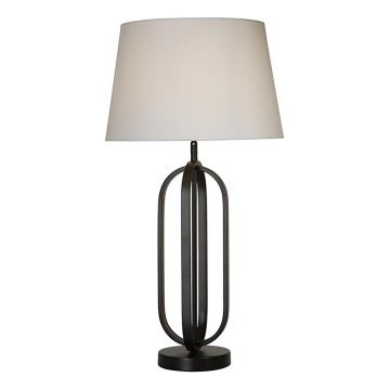 Searchlight - Stolní lampa CHIC 1xE27/60W/230V bílá