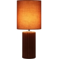 Searchlight - Stolní lampa GROOVE 1xE14/60W/230V burgundy