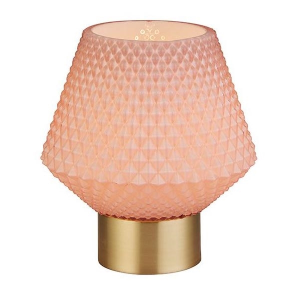 Searchlight - Stolní lampa LAMP 1xE27/7W/230V růžová