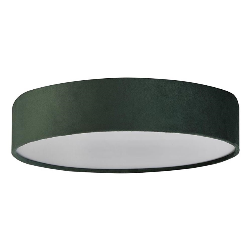 Searchlight - Stropní svítidlo DRUM 3xE27/60W/230V zelená