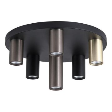 Searchlight - Stropní svítidlo TUBES 6xGU10/10W/230V pr. 40 cm