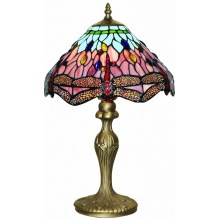 Searchlight - Tiffany stolní lampa DRAGONFLY 1xE27/60W/230V