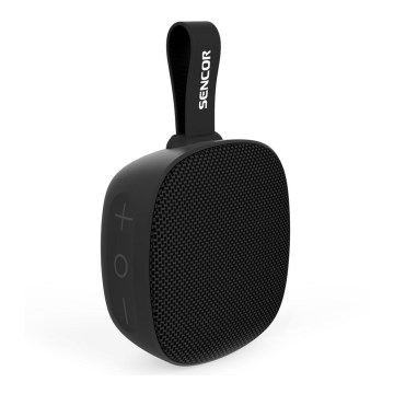 Sencor - Bezdrátový reproduktor 5W 1200 mAh IPX7 černá