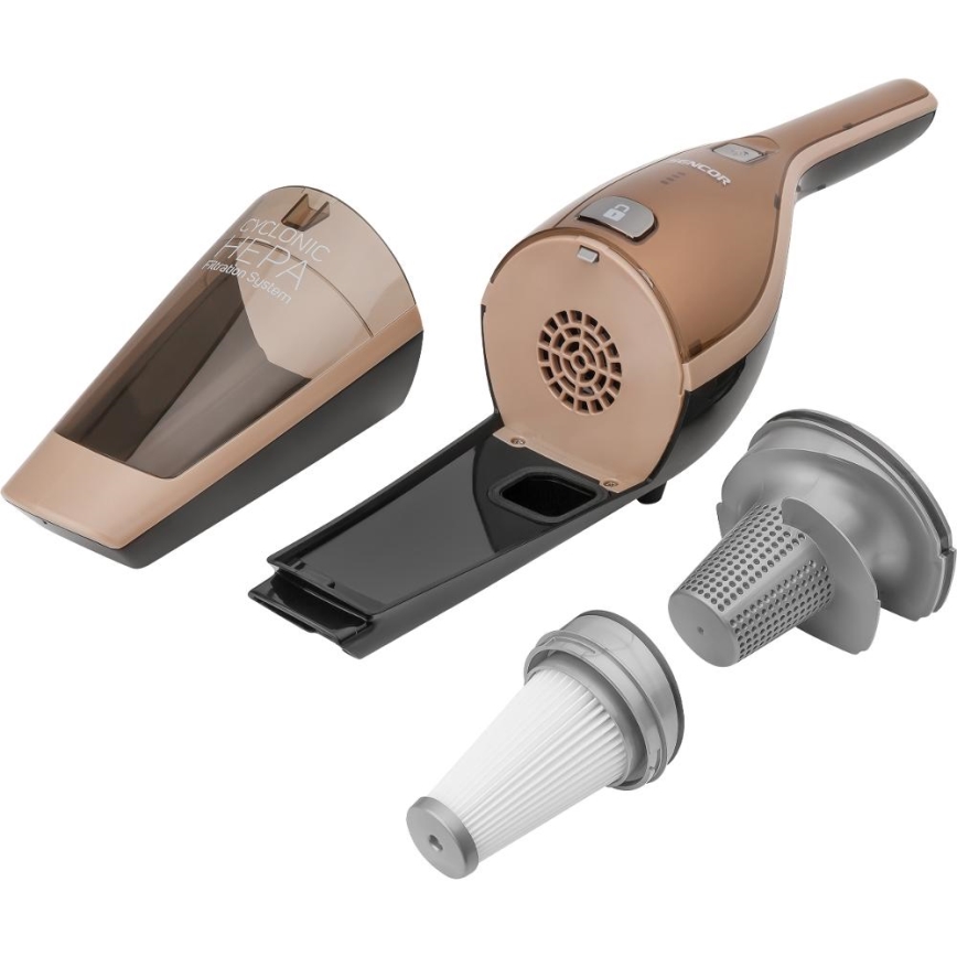 Sencor - Bezdrátový tyčový vysavač 2v1 100W/2000 mAh béžová