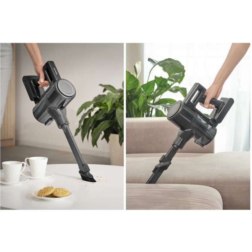 Sencor - Bezdrátový tyčový vysavač 2v1 200W/2600 mAh černá