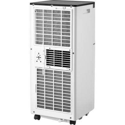 Sencor - Chytrá mobilní klimatizace 3v1 včetně kompletního příslušenství 1020W/230V 10000 BTU Wi-Fi bílá + dálkové ovládání