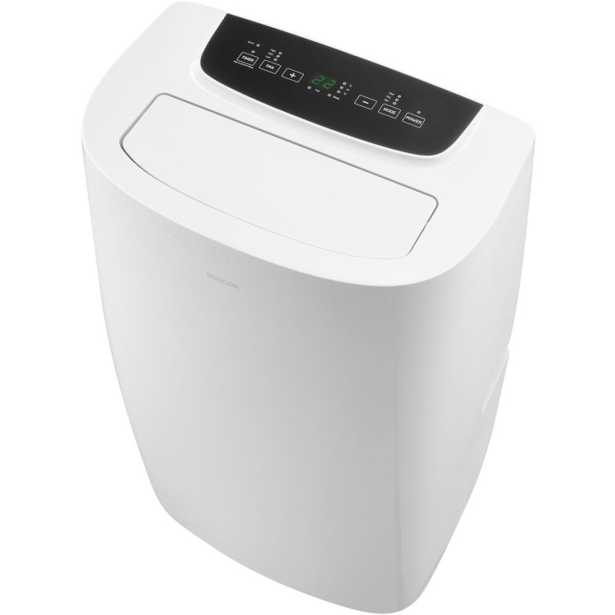 Sencor - Chytrá mobilní klimatizace 3v1 včetně kompletního příslušenství 1700W/230V 16000 BTU Wi-Fi + dálkové ovládání