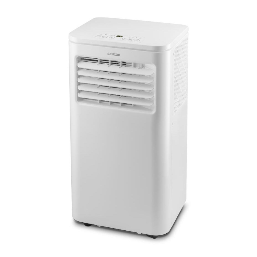 Sencor - Chytrá mobilní klimatizace 3v1 včetně kompletního příslušenství 760W/230V 7000BTU Wi-Fi + dálkové ovládání