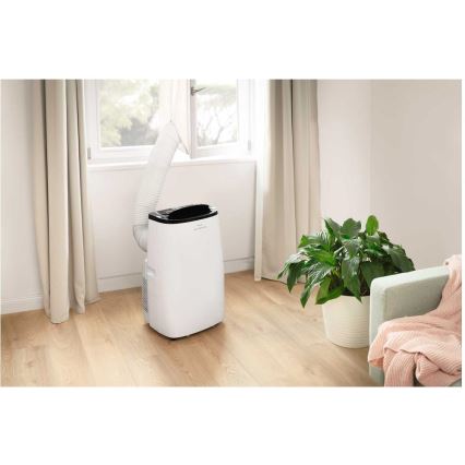 Sencor - Chytrá mobilní klimatizace 4v1 včetně kompletního příslušenství 1750W/230V 18000 BTU Wi-Fi bílá + dálkové ovládání