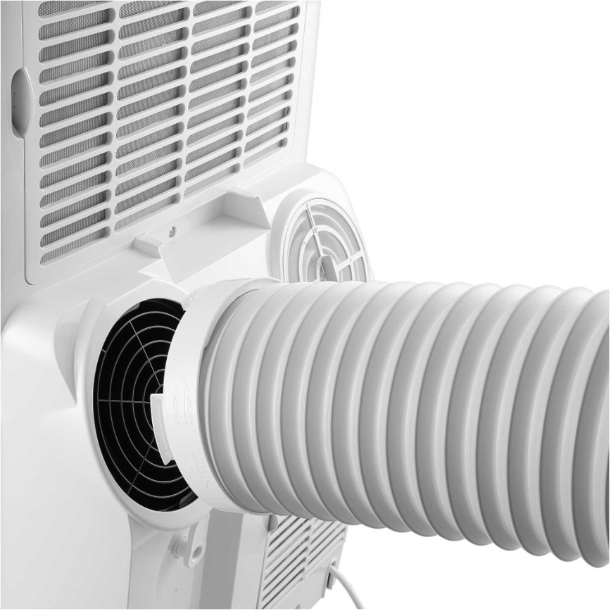 Sencor - Chytrá mobilní klimatizace 4v1 včetně kompletního příslušenství 1750W/230V 18000 BTU Wi-Fi bílá + dálkové ovládání