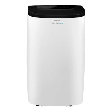 Sencor - Chytrá mobilní klimatizace 4v1 včetně kompletního příslušenství 1750W/230V 18000 BTU Wi-Fi bílá + dálkové ovládání