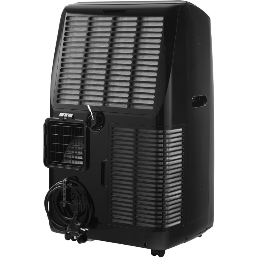 Sencor - Chytrá mobilní klimatizace včetně kompletního příslušenství 900W/230V 9000 BTU Wi-Fi černá + dálkové ovládání
