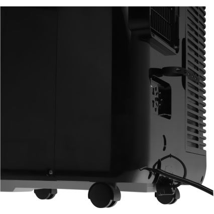 Sencor - Chytrá mobilní klimatizace včetně kompletního příslušenství 900W/230V 9000 BTU Wi-Fi černá + dálkové ovládání