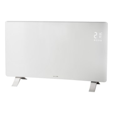 Sencor - Chytrý elektrický přímotop/konvektor 1200/2400W/230V IP24 Wi-Fi bílá