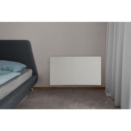 Sencor - Chytrý elektrický přímotop/konvektor 1200/2400W/230V IP24 Wi-Fi bílá
