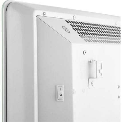 Sencor - Chytrý elektrický přímotop/konvektor 1200/2400W/230V IP24 Wi-Fi bílá