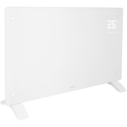 Sencor - Chytrý elektrický přímotop/konvektor 2000W/230V IP24 Wi-Fi bílá + dálkové ovládání